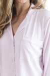 Ladies Collared Set - MAUVE