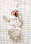 Crib Sheet - OAT GINGHAM