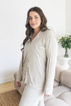 Ladies Collared Set - KHAKI GREEN