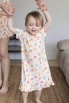 Ruffled Sleep Dress - BREAKFAST IN BED