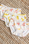 Kids Undies - BREAKFAST/BANANA
