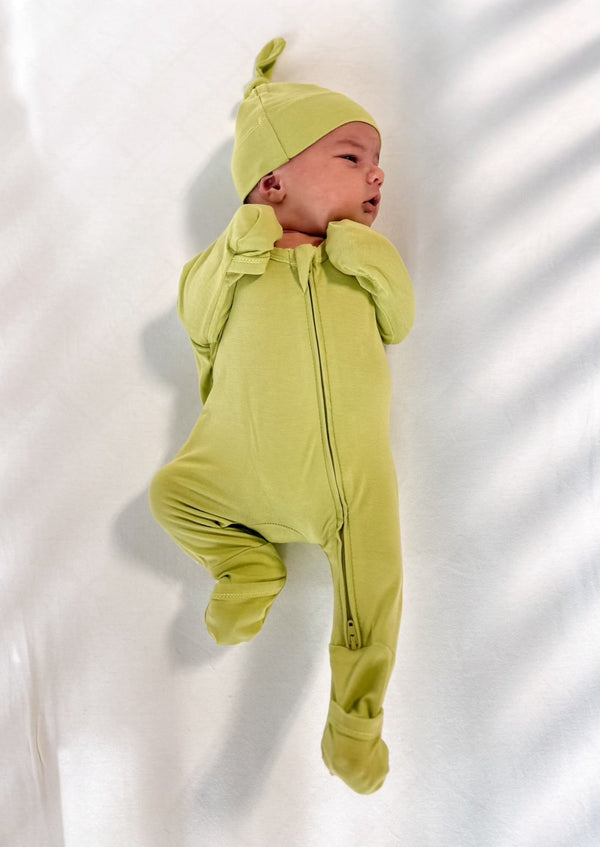 AU | Zip Onesie - AVOCADO