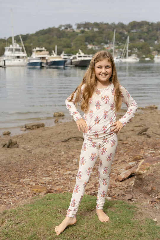 Classic Henley Set - LOBSTER