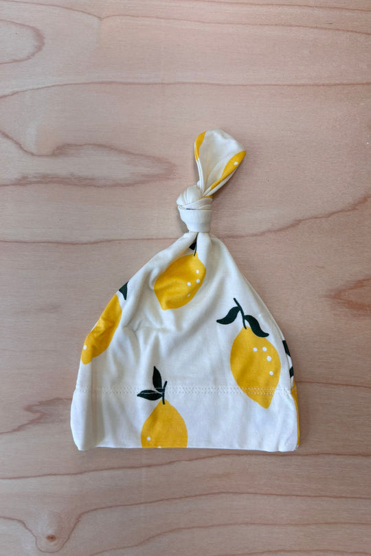 Knotted Hat - LEMON SORBET