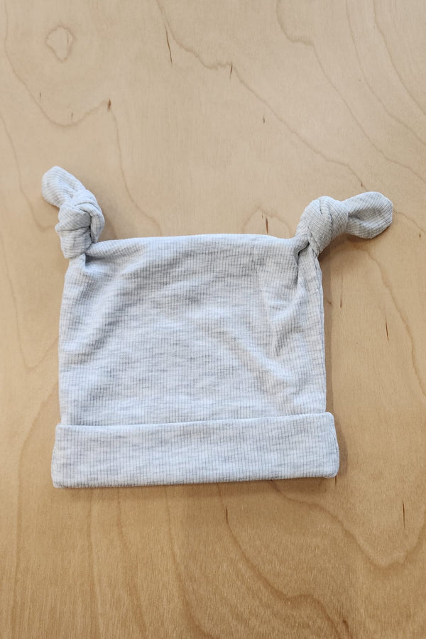 Double Knotted Hat - GREY CLOUD