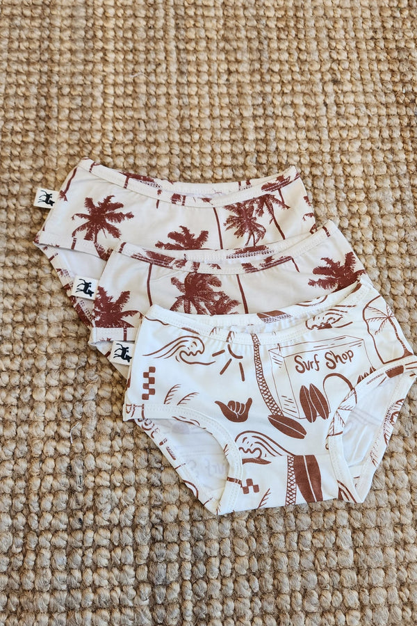 Kids Undies - SURFS UP 3 PACK
