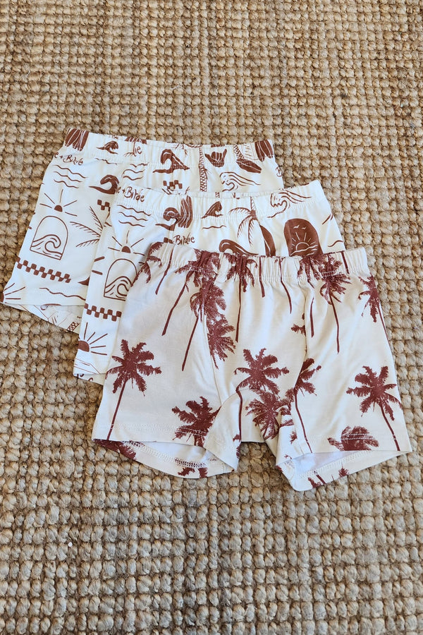 Kids Boxers - SURFS UP 3 PACK