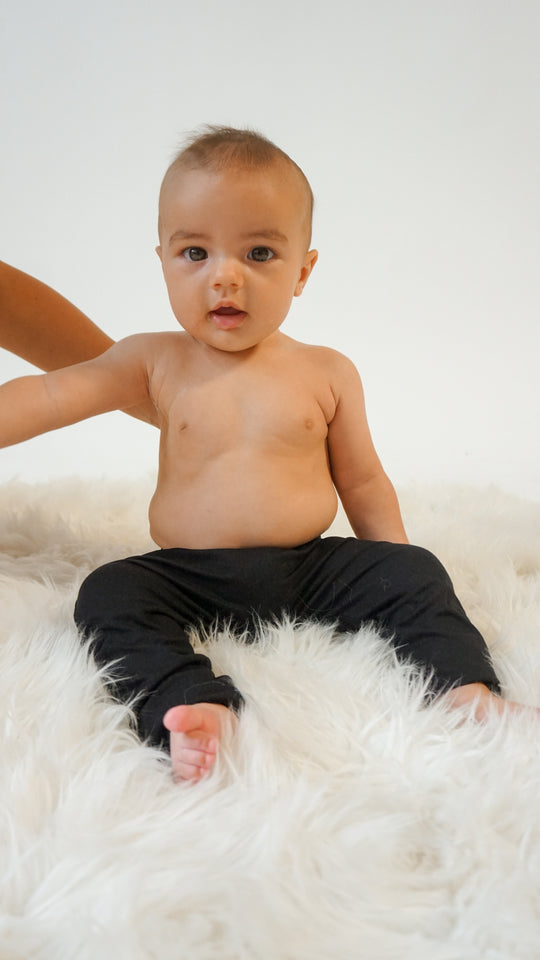 Baby Leggings - ONYX