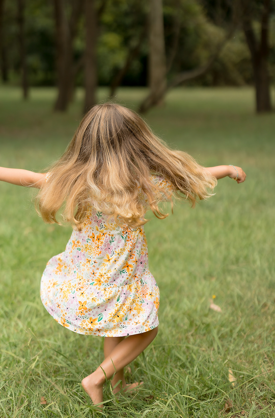 Kids Day Dress - FRESH BLOOM