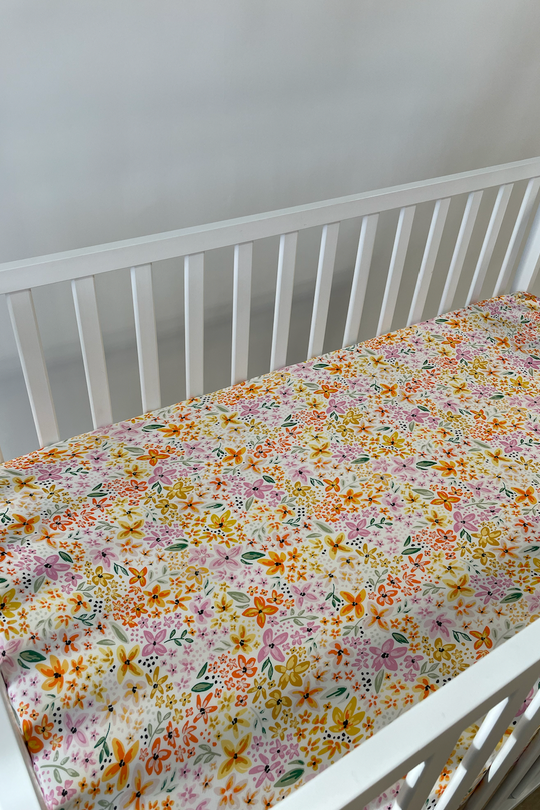 Crib Sheet - FRESH BLOOM