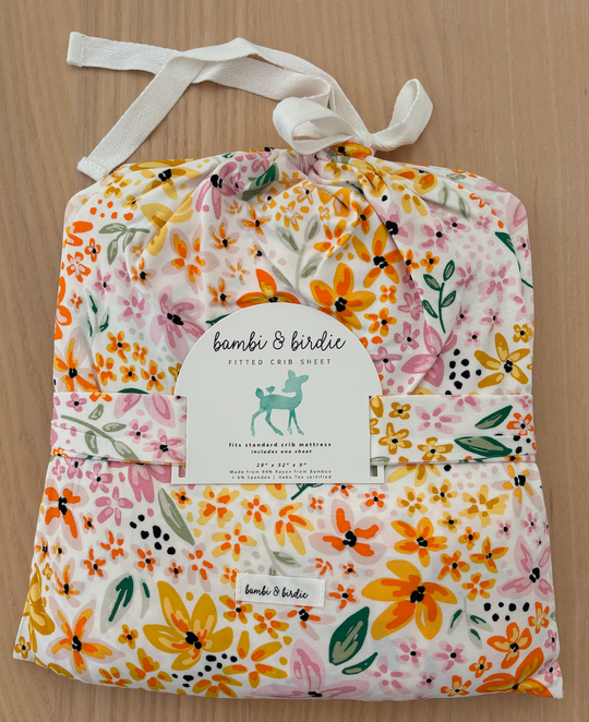Crib Sheet - FRESH BLOOM