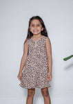 Kids Day Dress - CAMEL SPOT