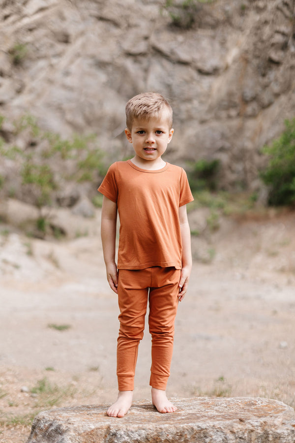 Kids Short Sleeve Pant Set - SAHARA